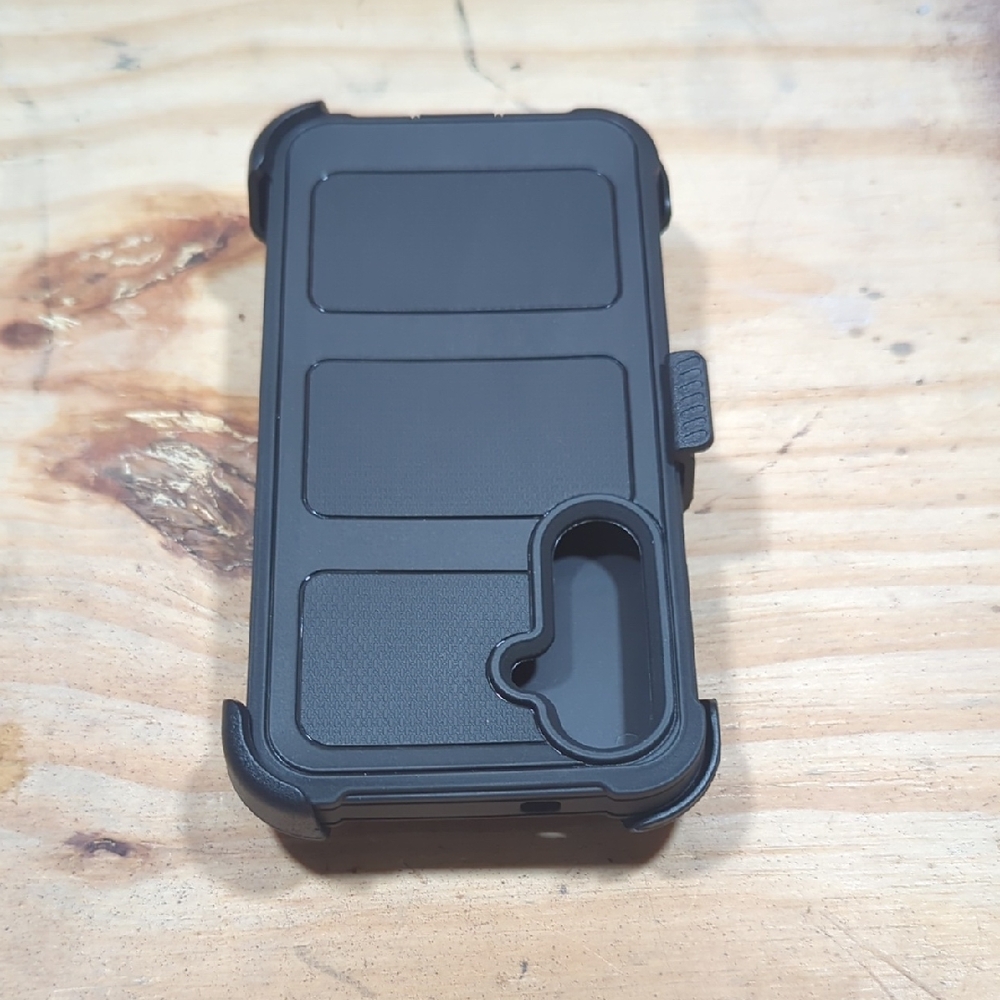 Black Rugged Galaxy S24 Phone Case